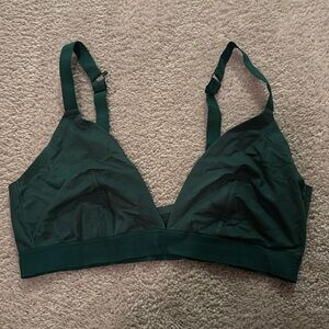 emerald green Auden bralette